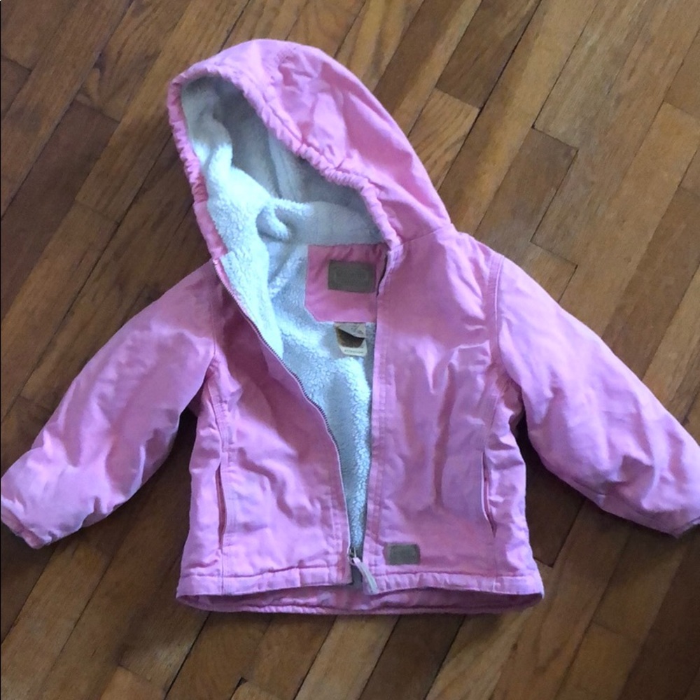 Pink CE Schmidt canvas coat